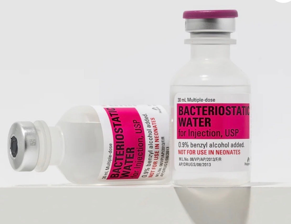 3 Pack Bacteriostatic Water