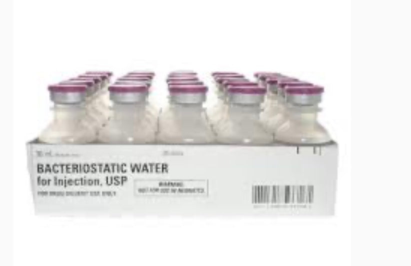 25 Pack Bacteriostatic Water