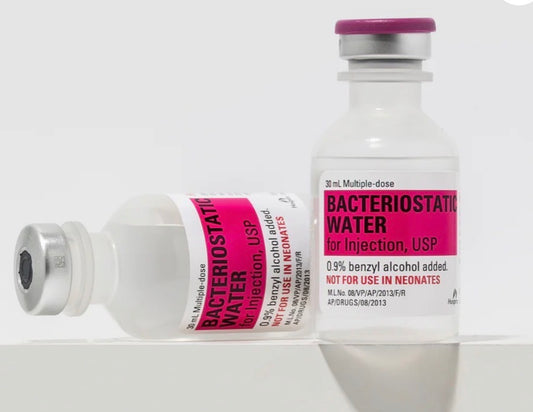 25 Pack Bacteriostatic Water